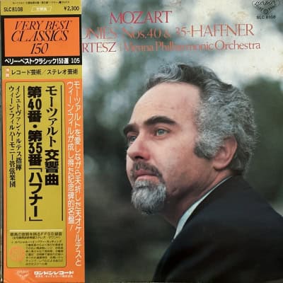 Mozart, Vienna Philharmonic Orchestra, Kertesz – Symphony Nos. 40 & 35 - Haffner