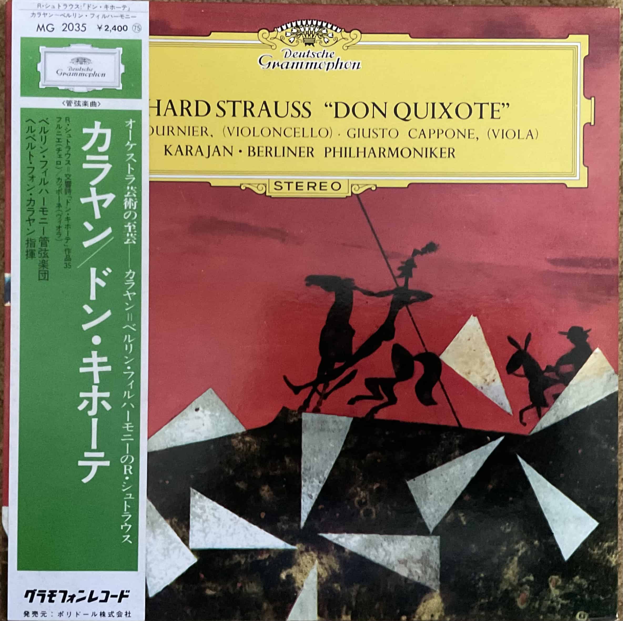 Richard Strauss - Pierre Fournier, Berliner Philharmoniker, Herbert von Karajan – Don Quixote